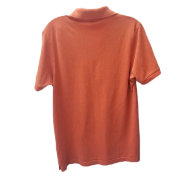 BURBERRY Slim Fit Orange Polo Shirt Collared Short Sleeve  M - Picture 2 of 11